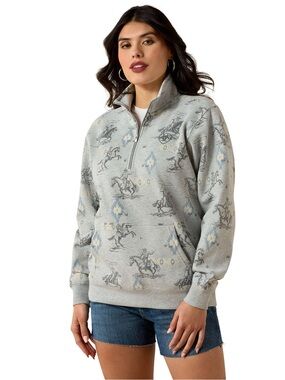 Ariat Women’s Sapphire 1/2 Zip Sweatshirt